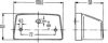 SISU 1873010537 Licence Plate Light